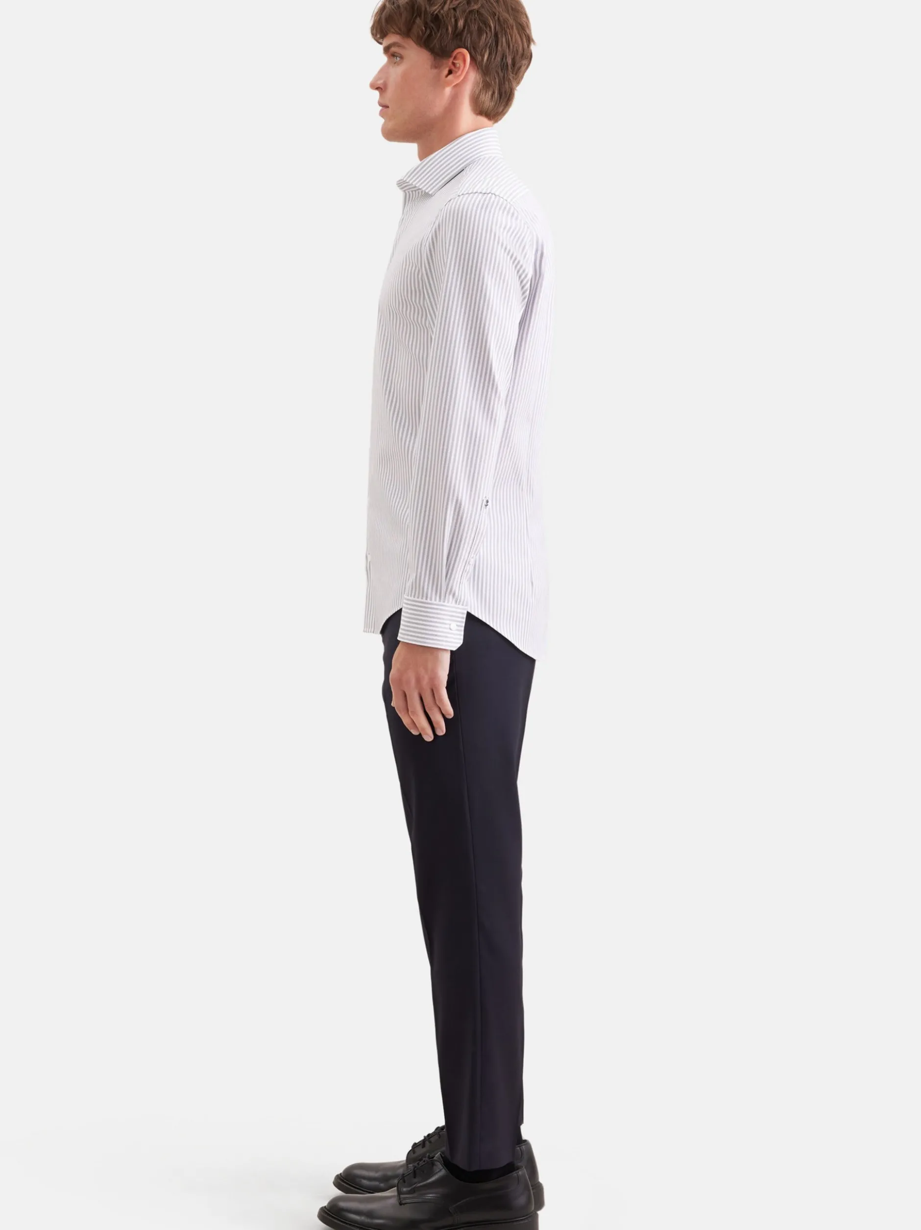 Seidensticker Herren Business Hemd - Shaped Fit in grün