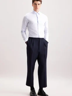 Seidensticker Herren Business Hemd - Slim Fit in hellblau