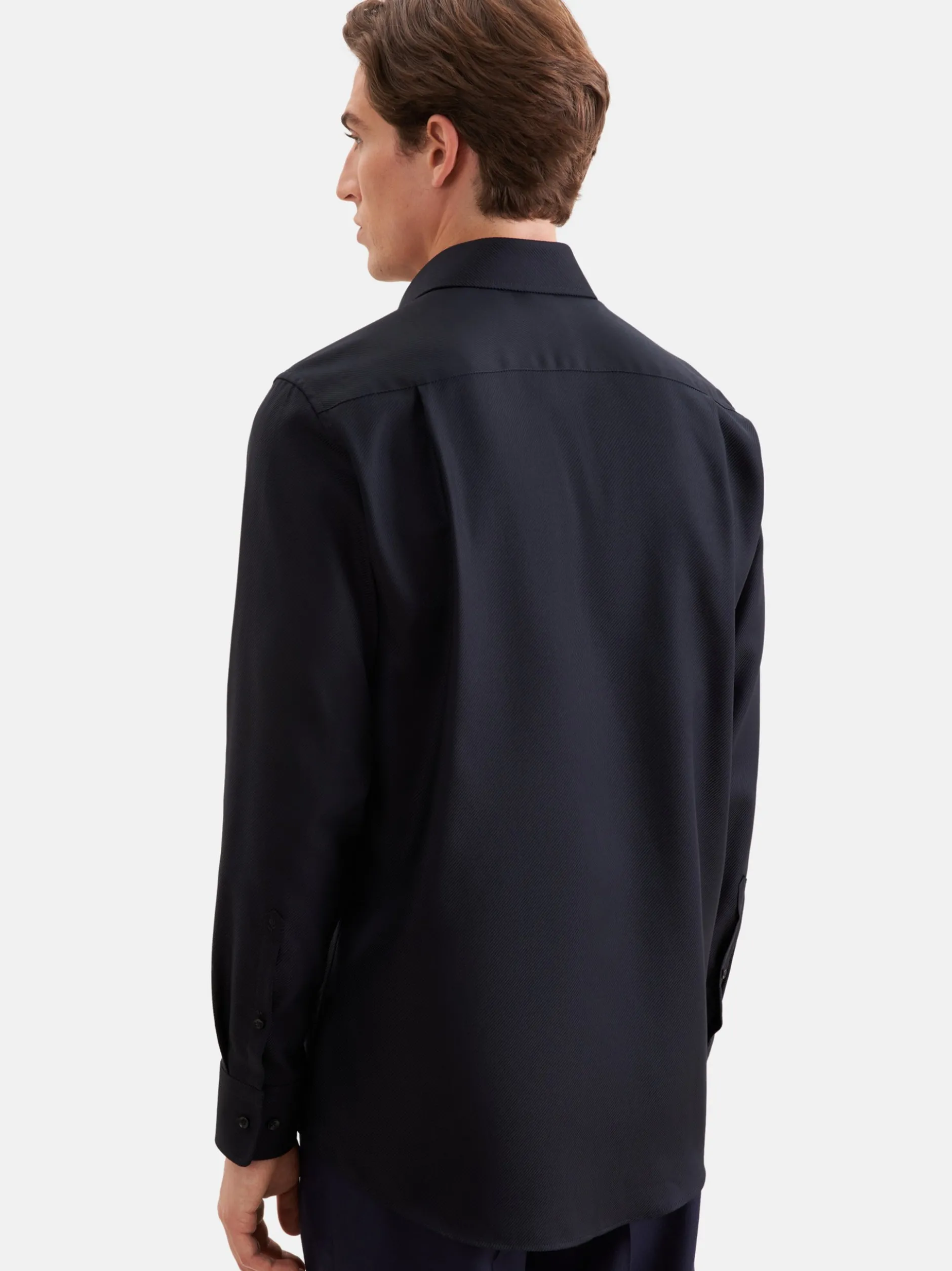 Seidensticker Herren Business Hemd - Regular Fit in schwarz