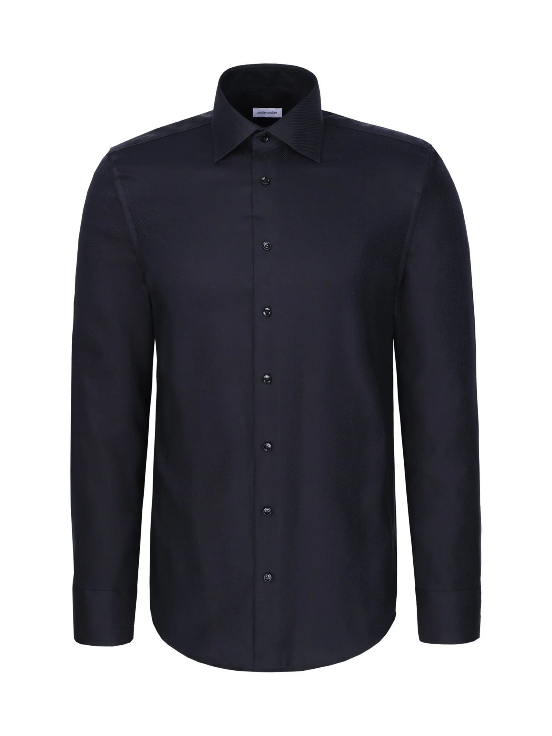 Seidensticker Herren Business Hemd - Regular Fit in schwarz