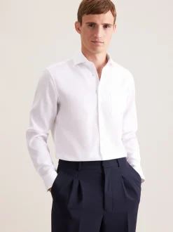 Seidensticker Herren Business Hemd - Regular Fit in weiß