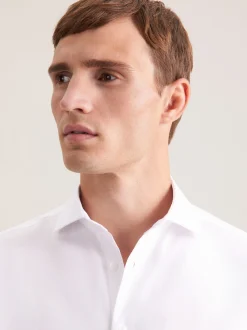 Seidensticker Herren Business Hemd - Regular Fit in weiß