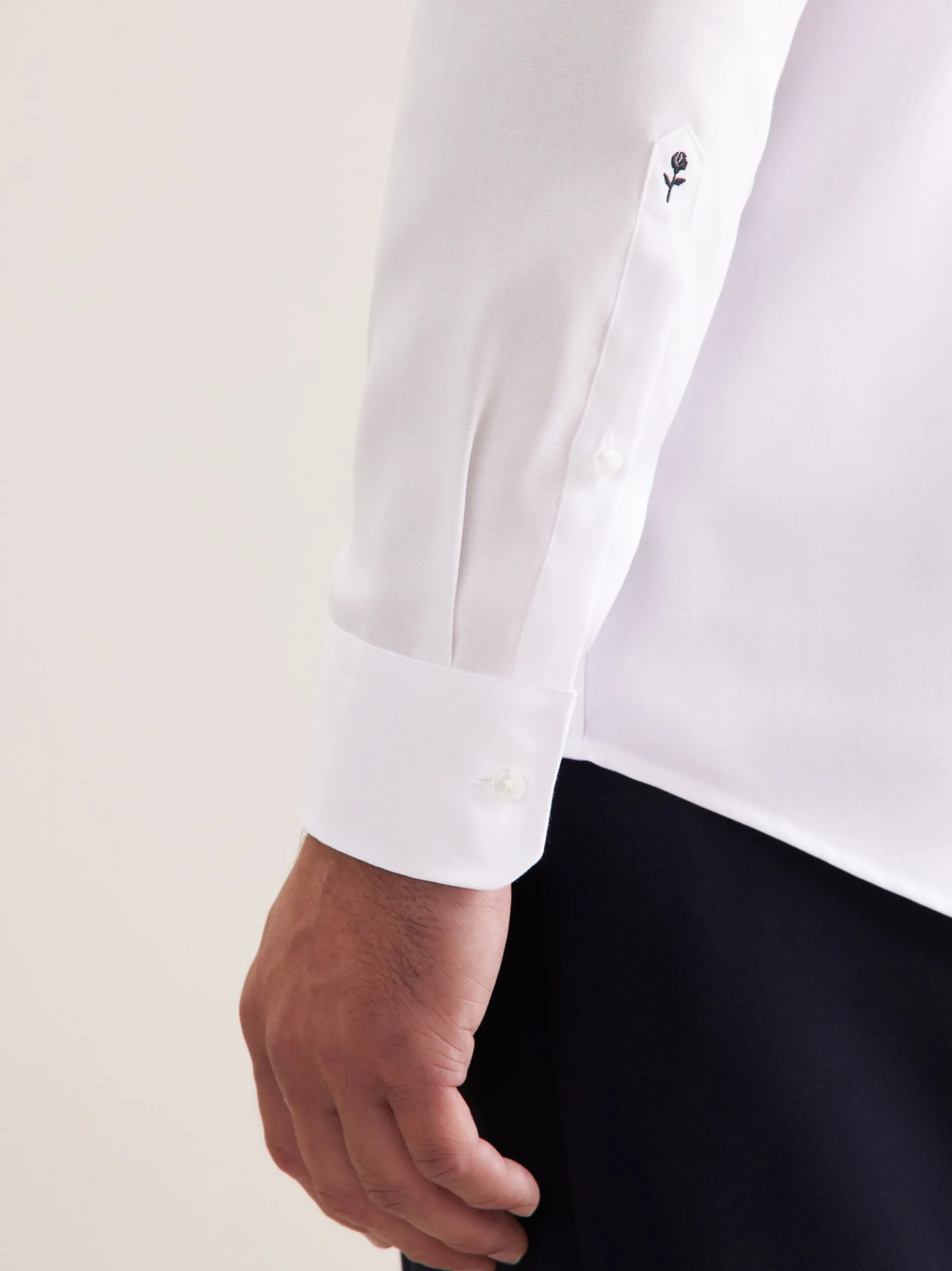 Seidensticker Herren Business Hemd - Regular Fit in weiß