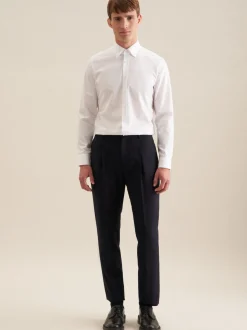 Seidensticker Herren Business Hemd - Slim Fit in weiß