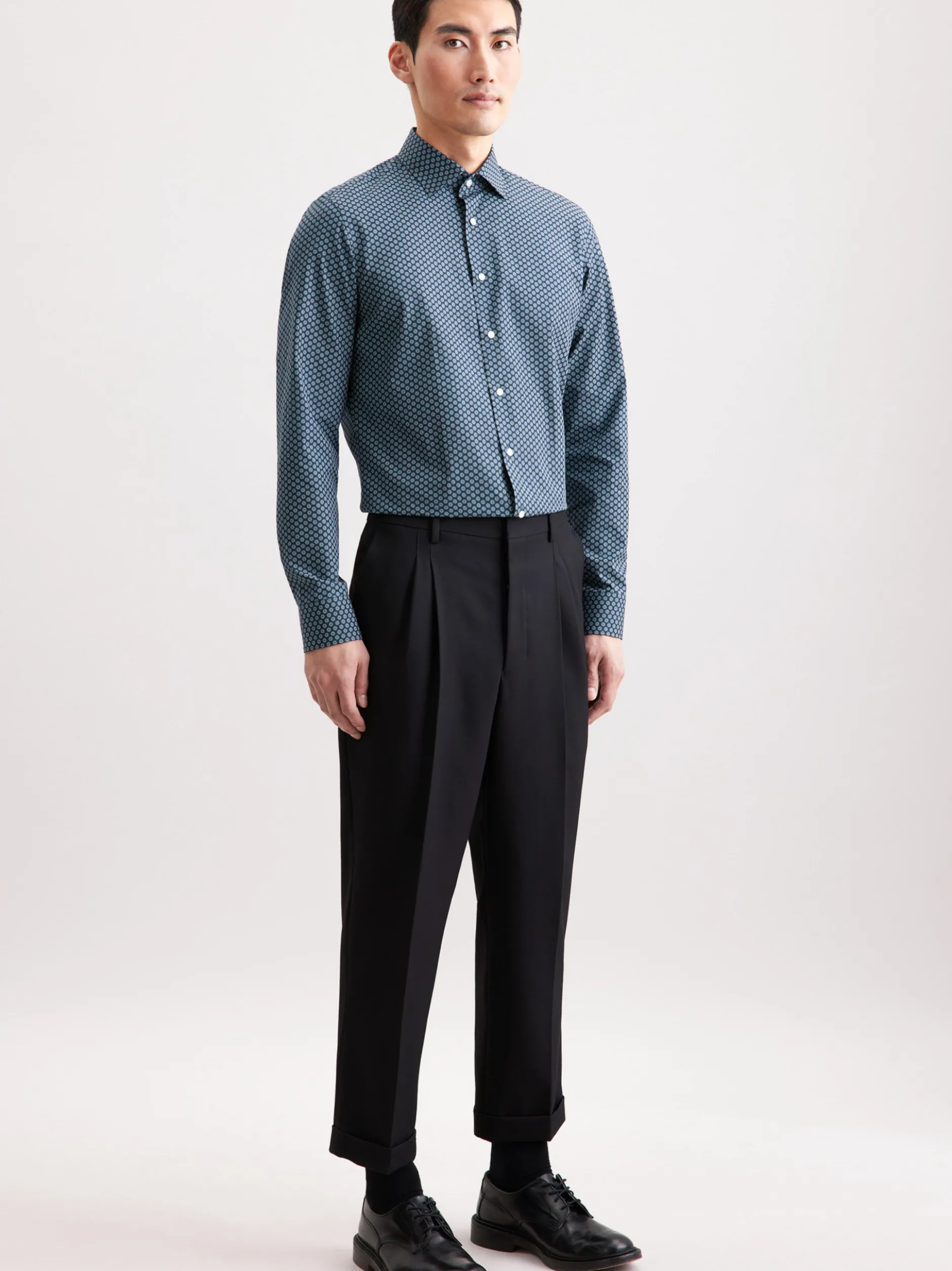 Seidensticker Herren Business Hemd - Slim Fit in grün