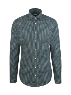 Seidensticker Herren Business Hemd - Slim Fit in grün