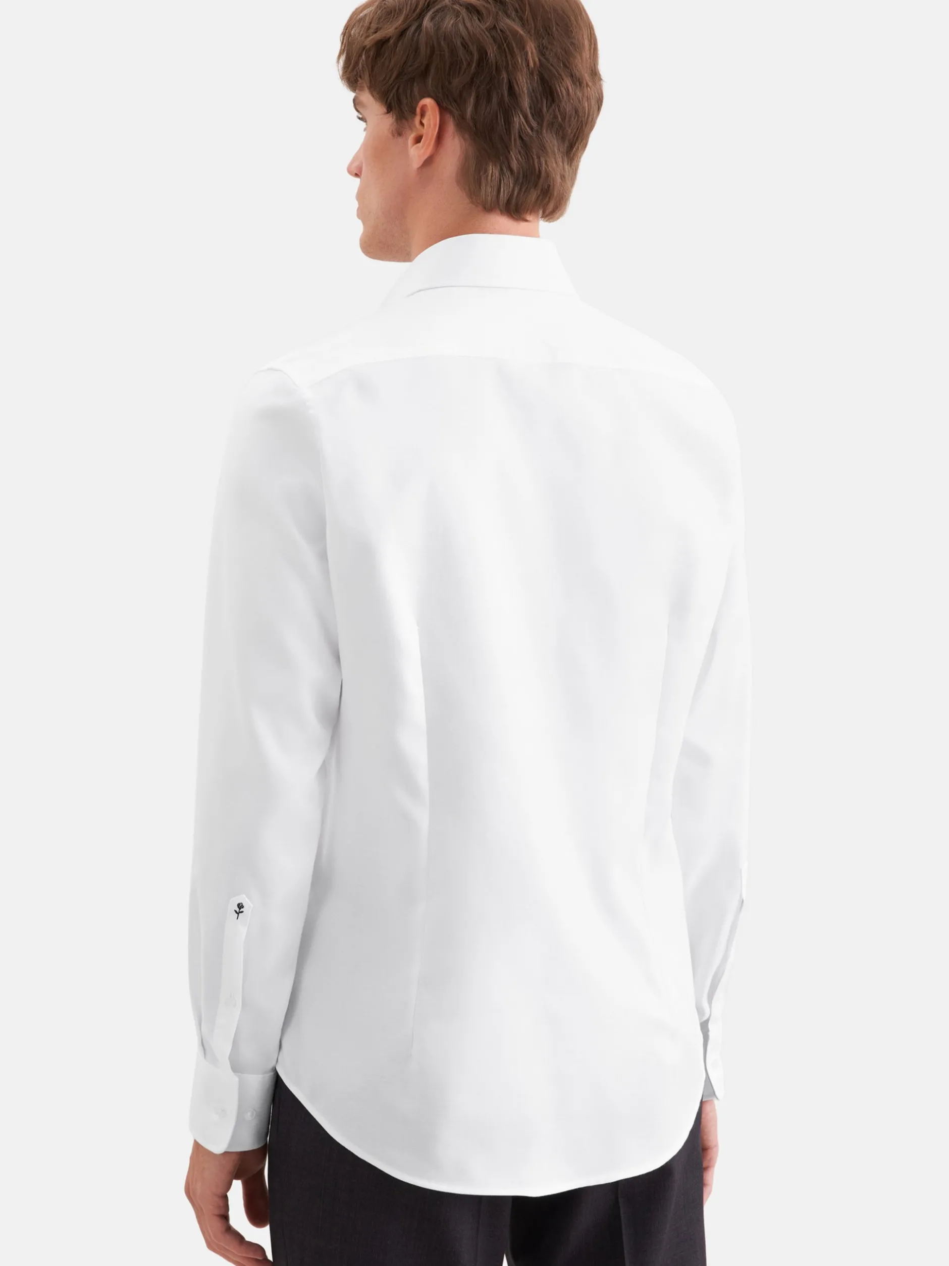 Seidensticker Herren Business Hemd - Slim Fit in weiß