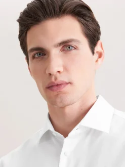 Seidensticker Herren Business Hemd - Regular Fit in weiß