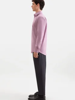 Seidensticker Herren Business Hemd - Regular Fit in lila