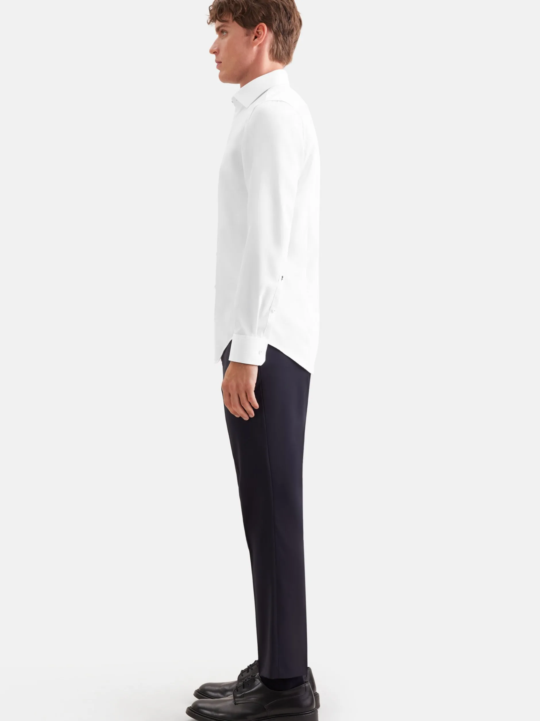 Seidensticker Herren Business Hemd - Slim Fit in weiß