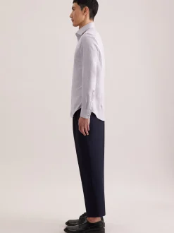 Seidensticker Herren Business Hemd - Shaped Fit in grau