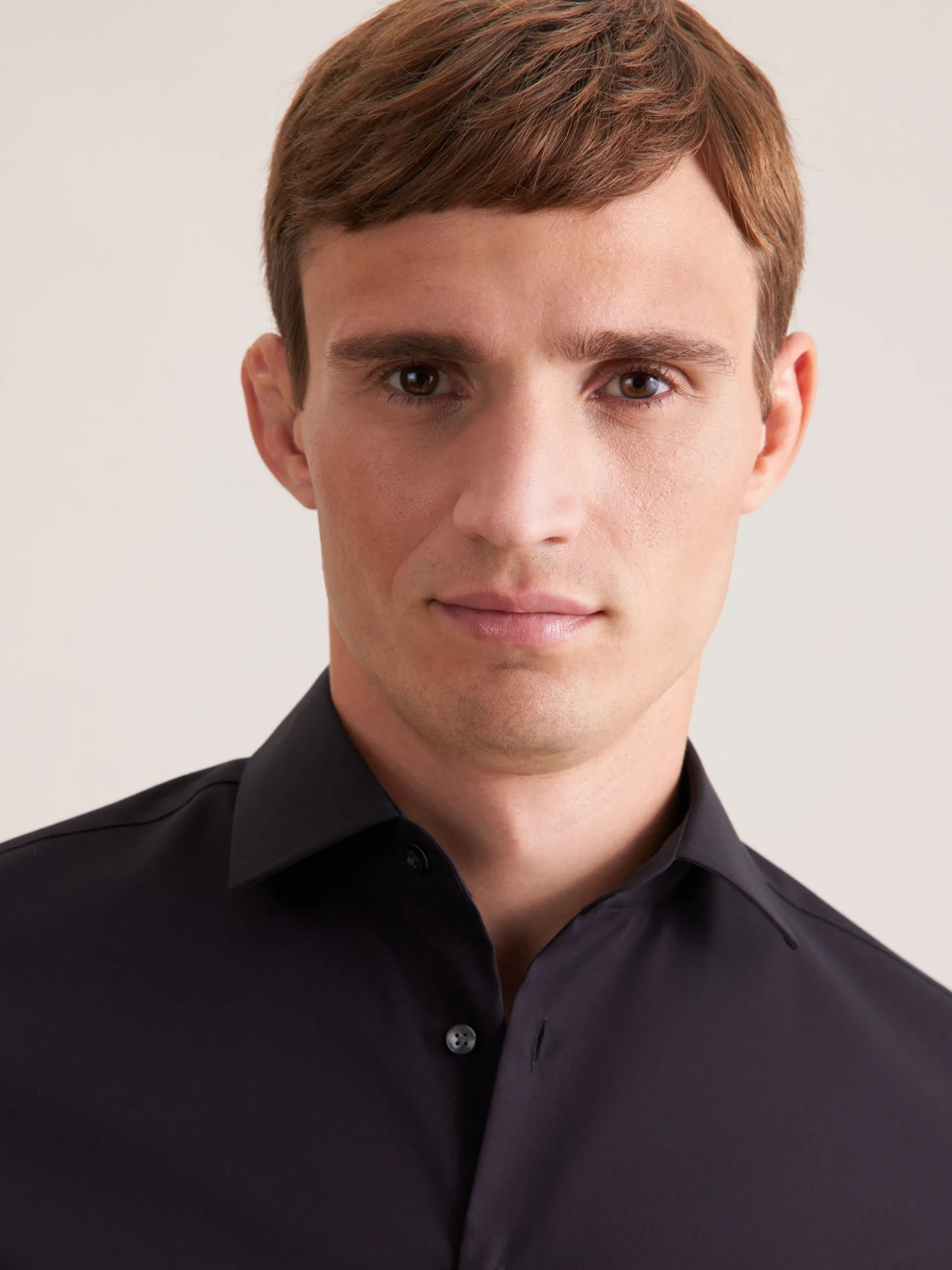 Seidensticker Herren Business Hemd - Slim Fit in schwarz