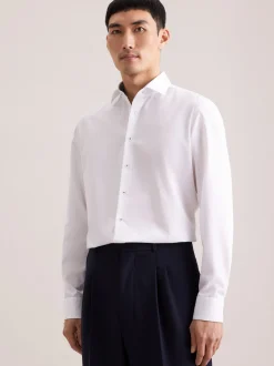 Seidensticker Herren Business Hemd - Shaped Fit in weiß