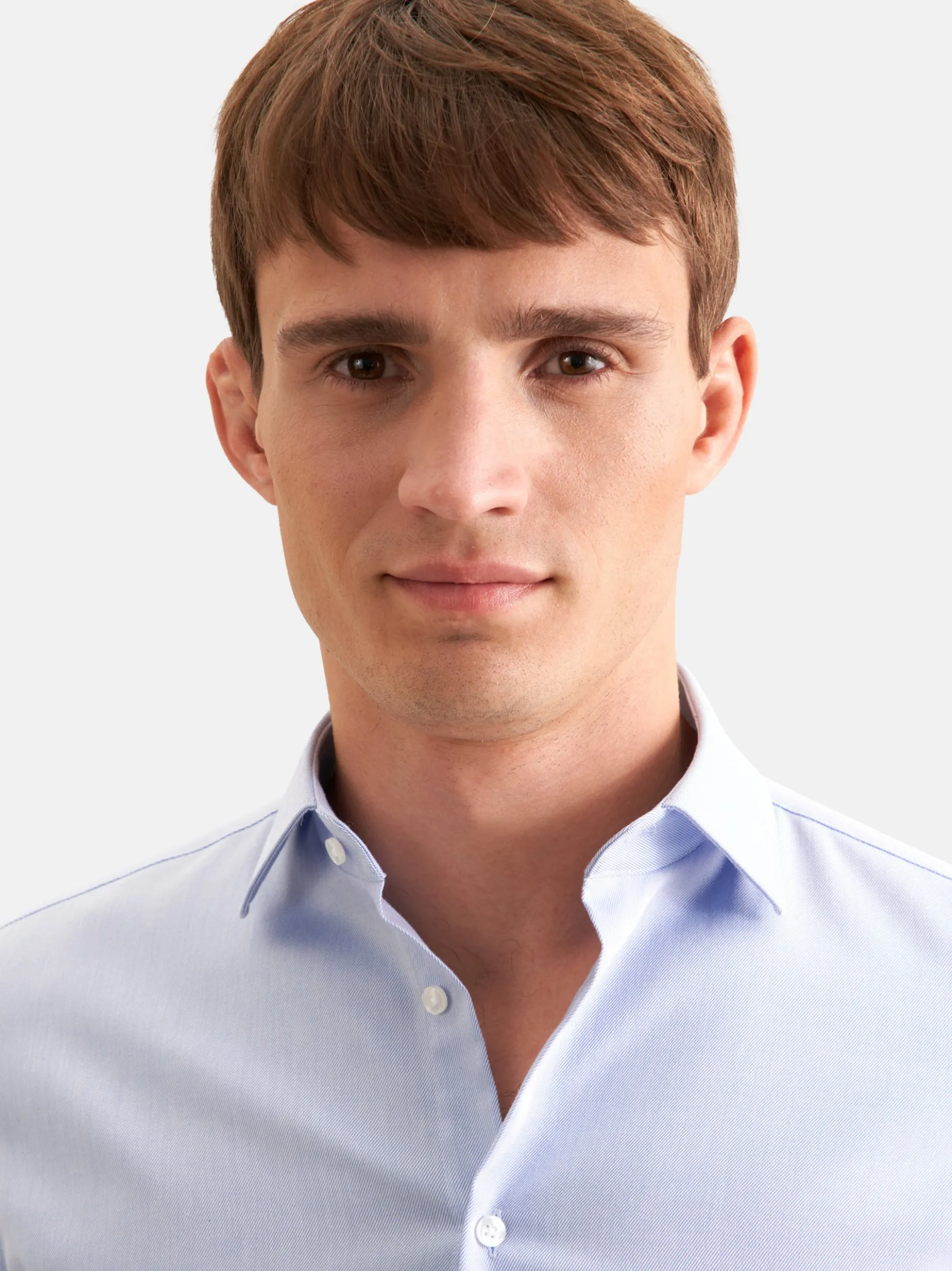 Seidensticker Herren Business Hemd - Slim Fit in blau