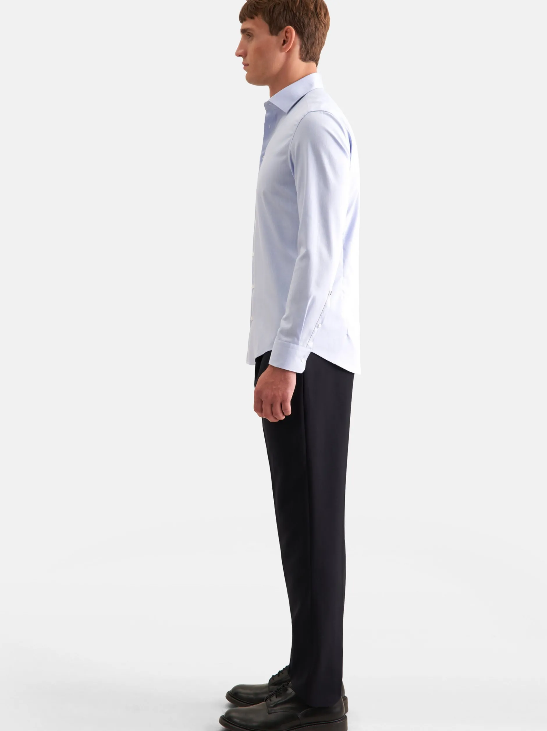 Seidensticker Herren Business Hemd - Slim Fit in blau