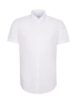 Seidensticker Herren Business Hemd - Shaped Fit in weiß
