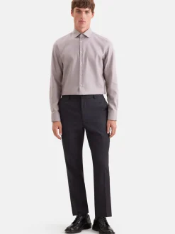 Seidensticker Herren Business Hemd - Regular Fit in weiß