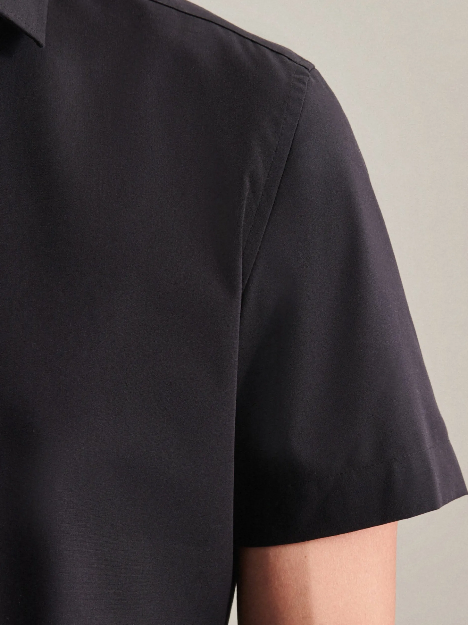 Seidensticker Herren Business Hemd - Slim Fit in schwarz