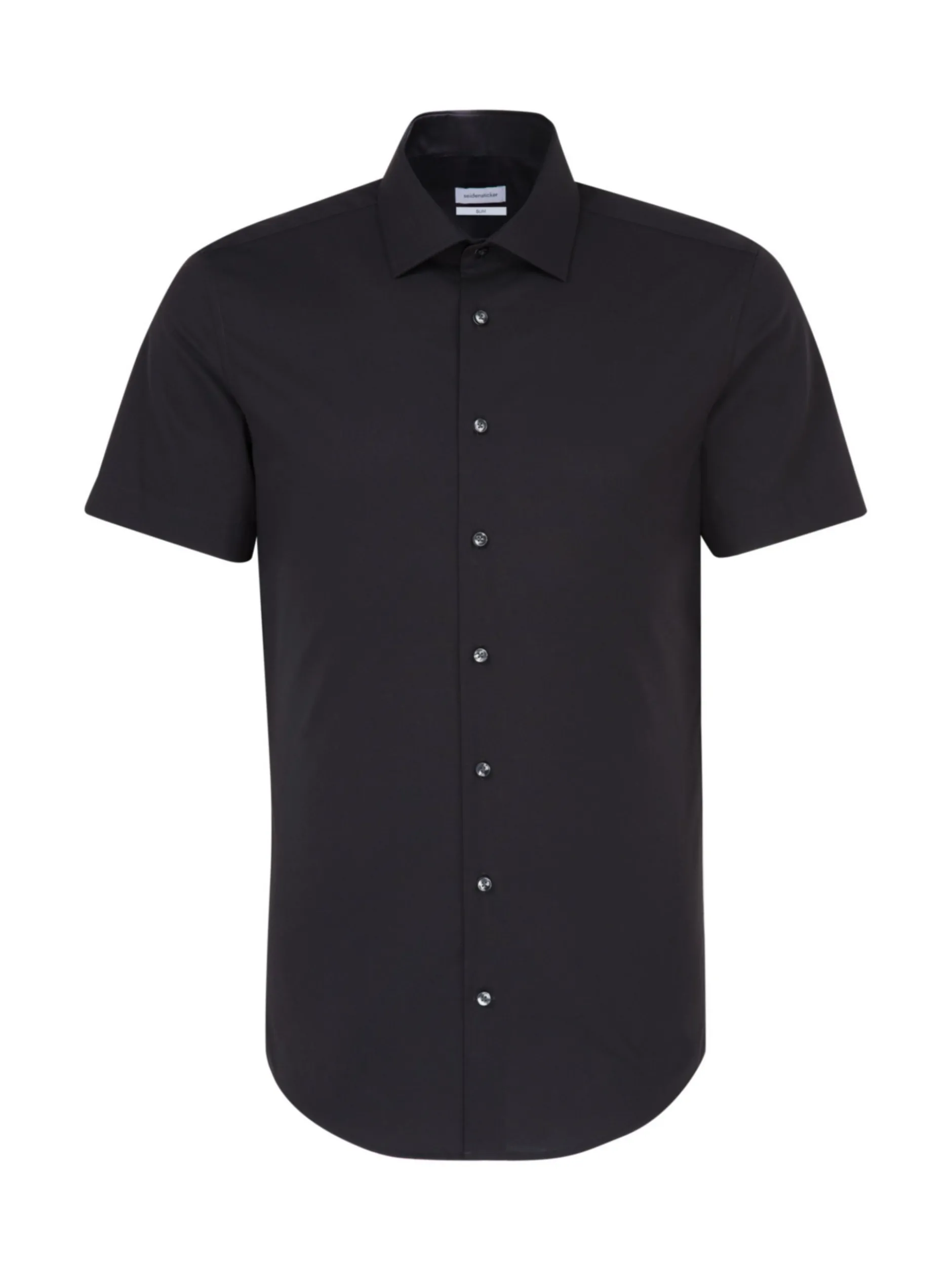 Seidensticker Herren Business Hemd - Slim Fit in schwarz