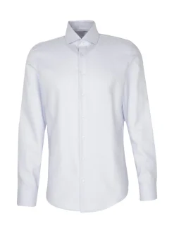 Seidensticker Herren Business Hemd - Slim Fit in hellblau