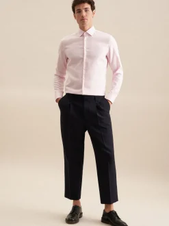 Seidensticker Herren Business Hemd - Slim Fit in rosa