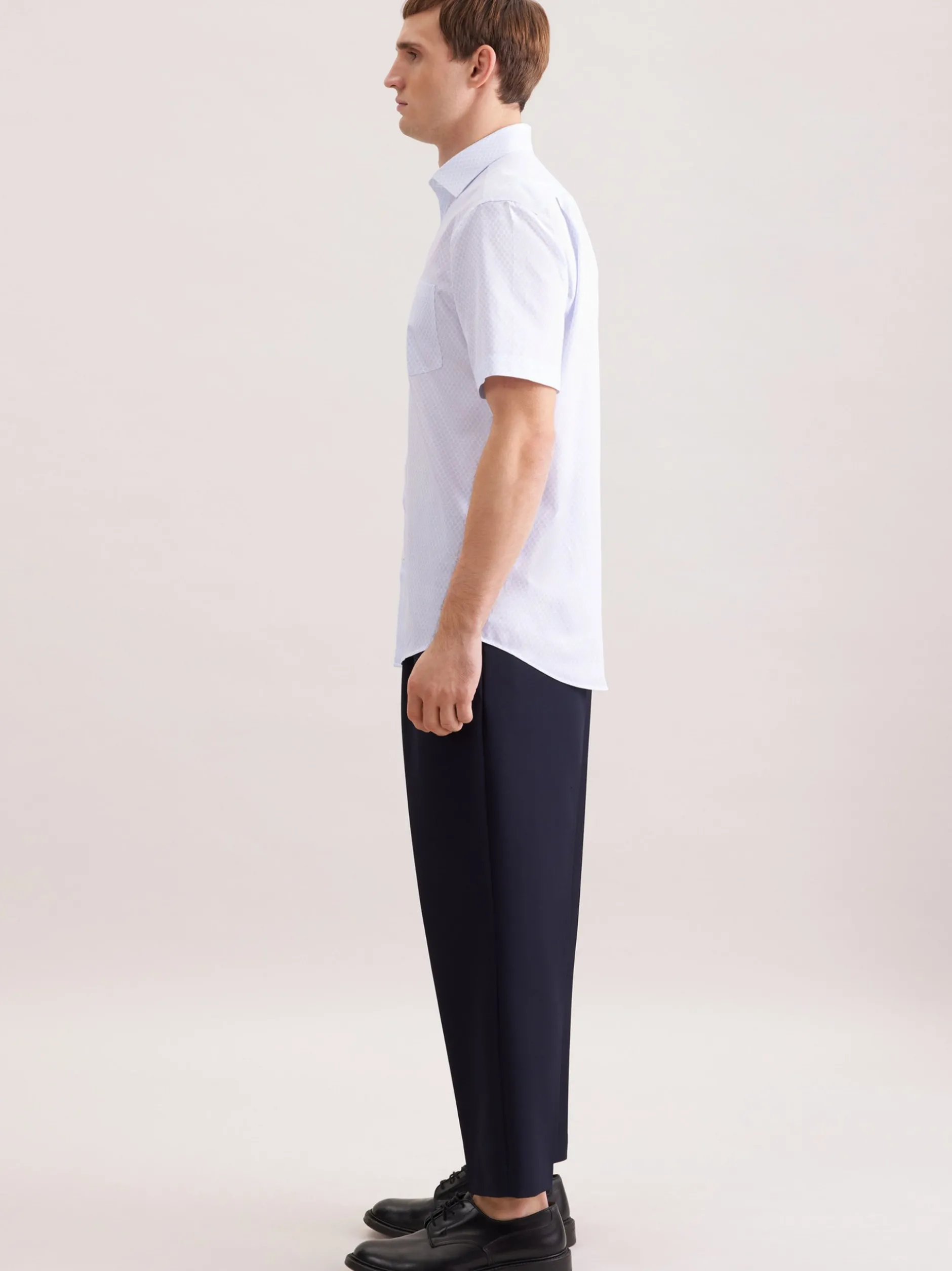 Seidensticker Herren Business Hemd - Regular Fit in hellblau