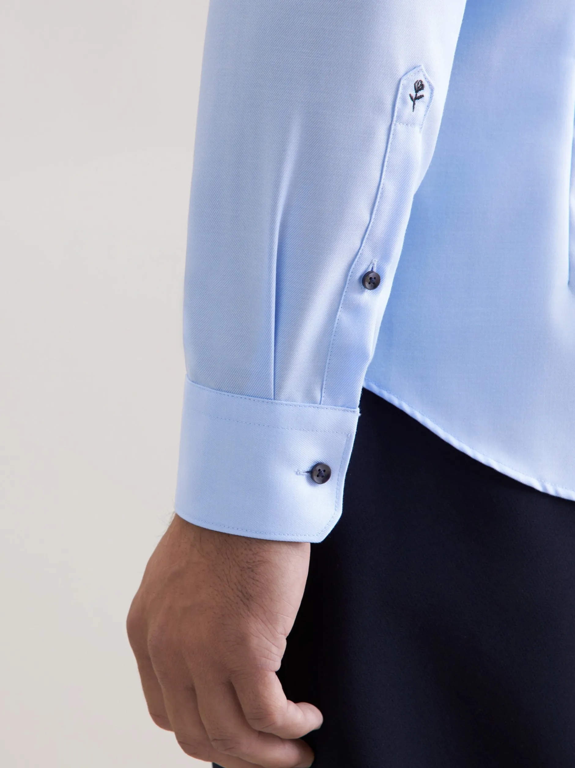 Seidensticker Herren Business Hemd - X-Slim Fit in hellblau