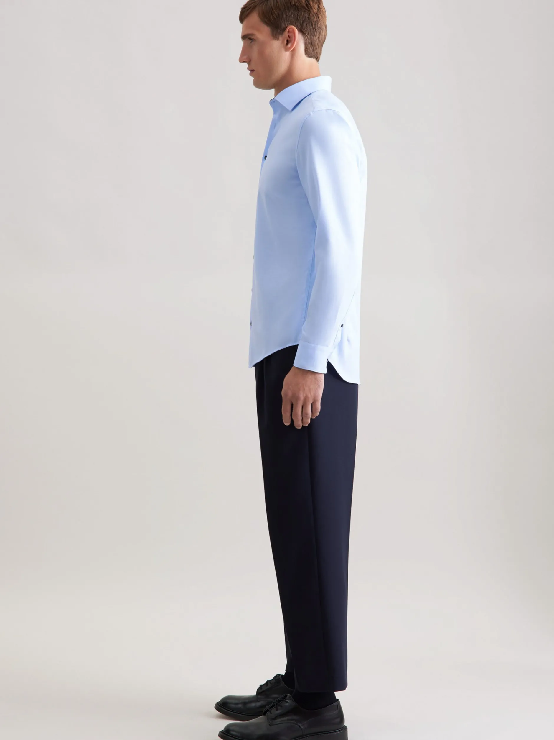 Seidensticker Herren Business Hemd - X-Slim Fit in hellblau