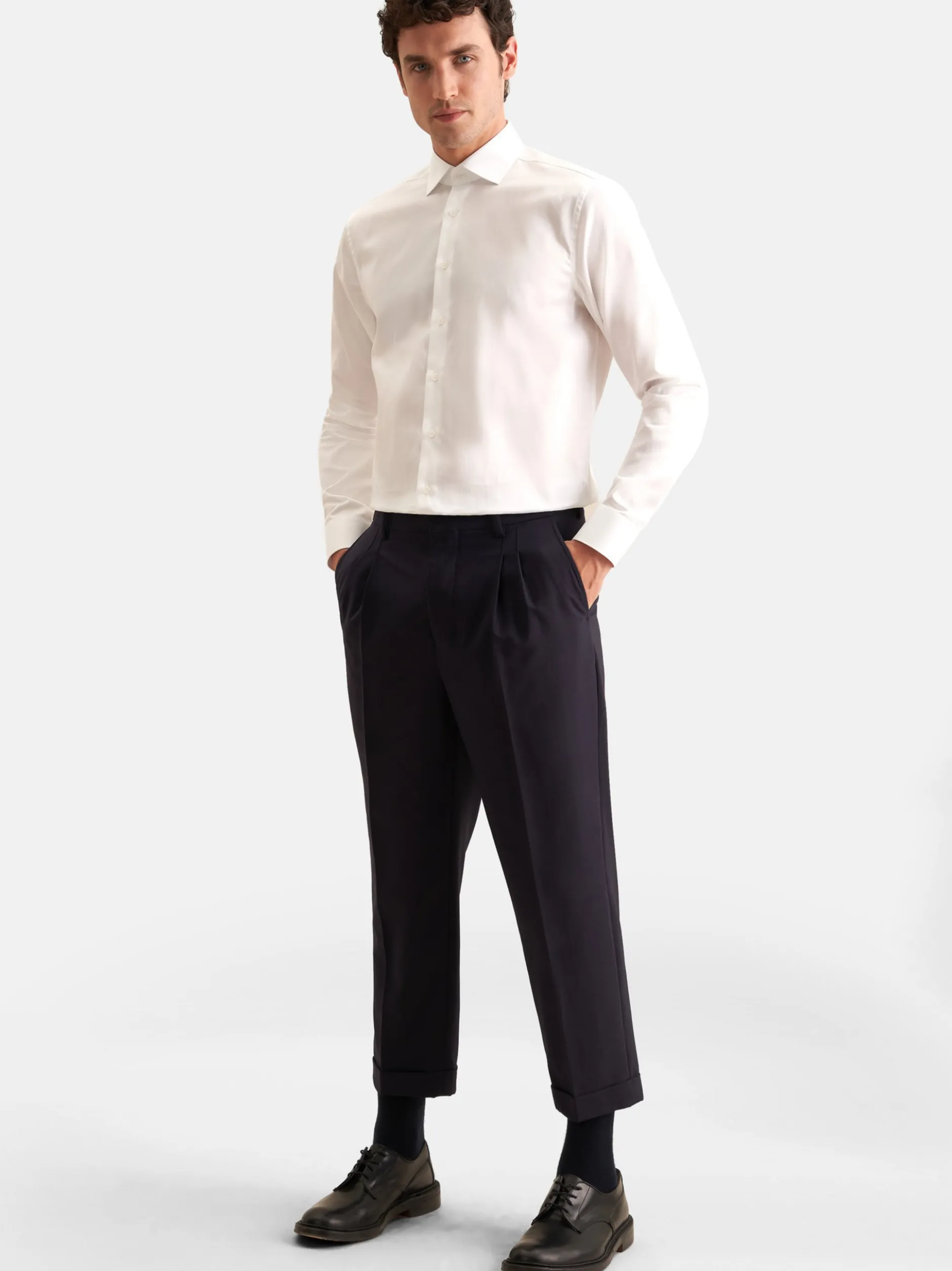 Seidensticker Herren Business Hemd - Regular Fit in weiß
