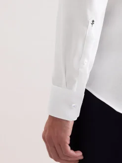 Seidensticker Herren Business Hemd - Slim Fit in weiß