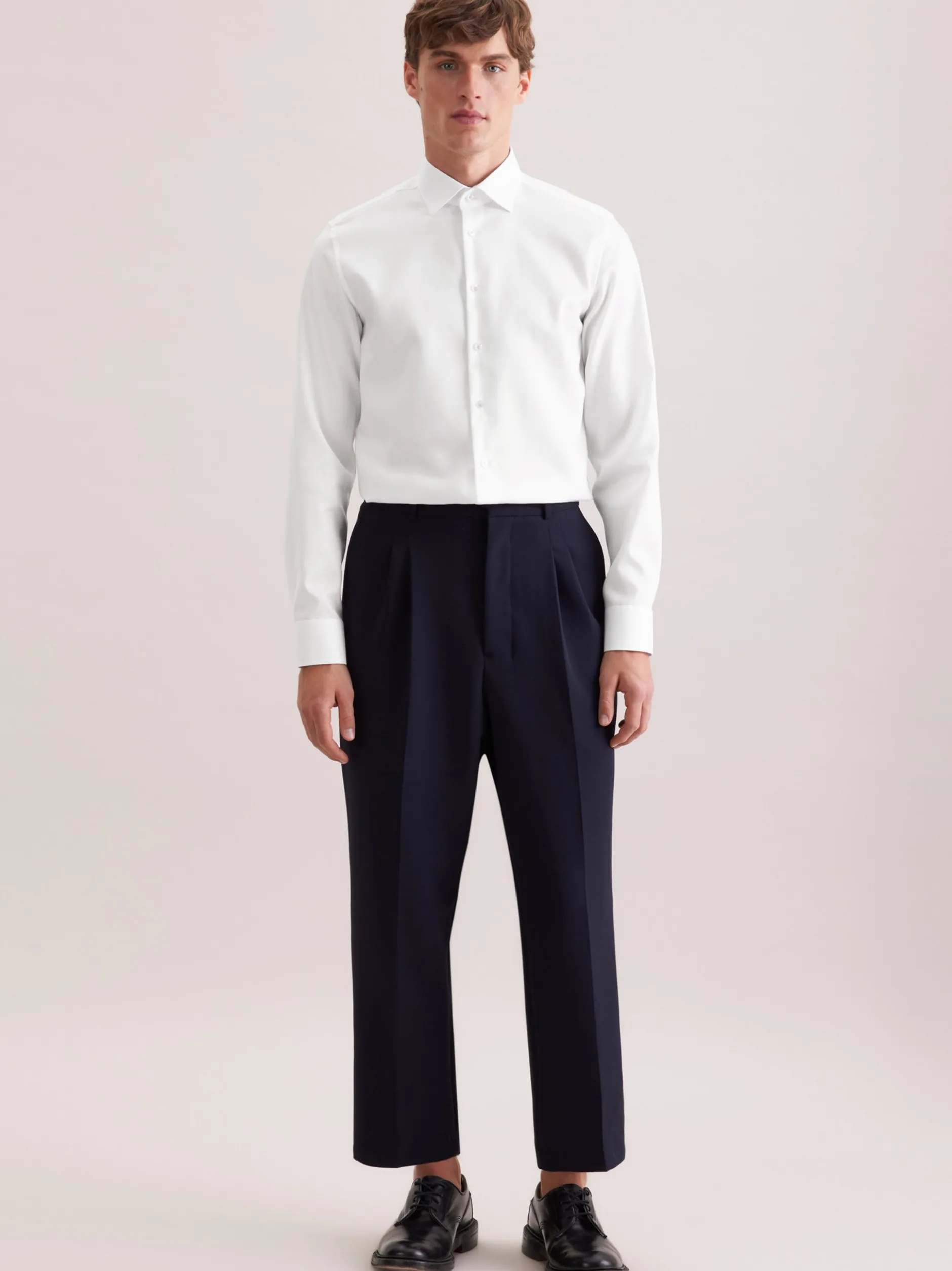 Seidensticker Herren Business Hemd - Slim Fit in weiß