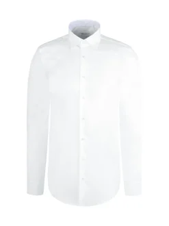 Seidensticker Herren Business Hemd - Slim Fit in weiß