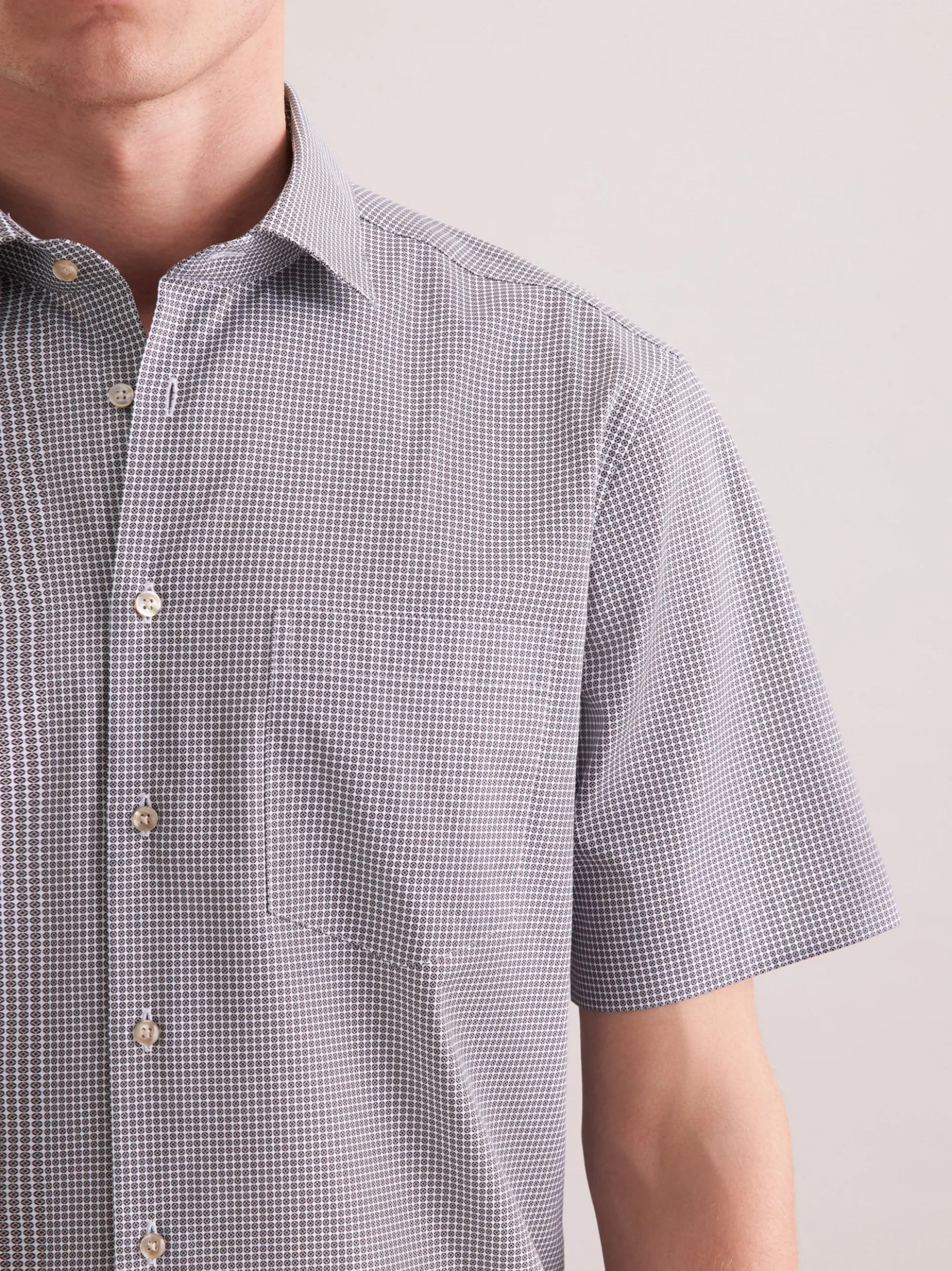 Seidensticker Herren Business Hemd - Regular Fit in grau