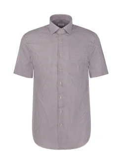 Seidensticker Herren Business Hemd - Regular Fit in grau