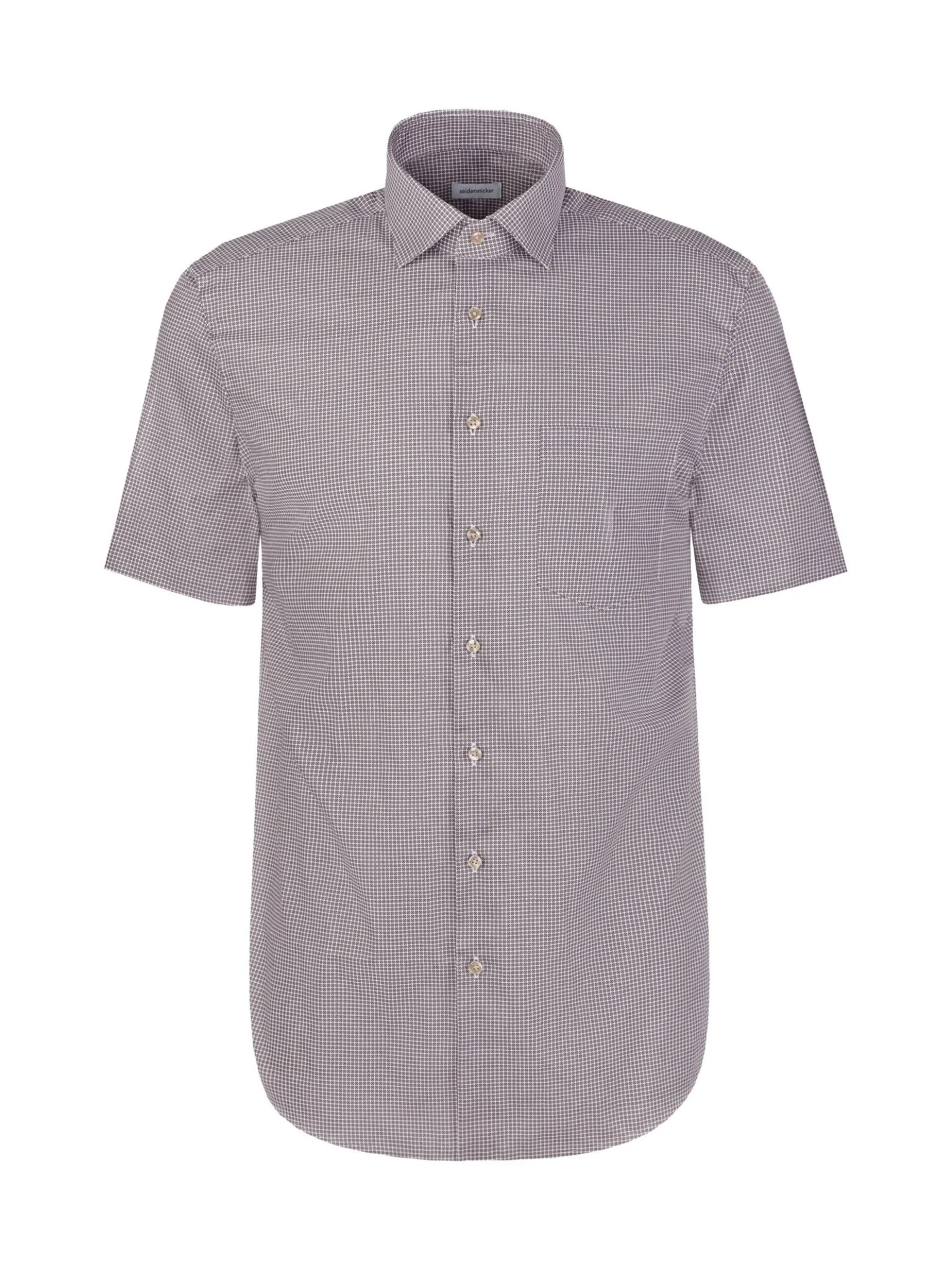 Seidensticker Herren Business Hemd - Regular Fit in grau
