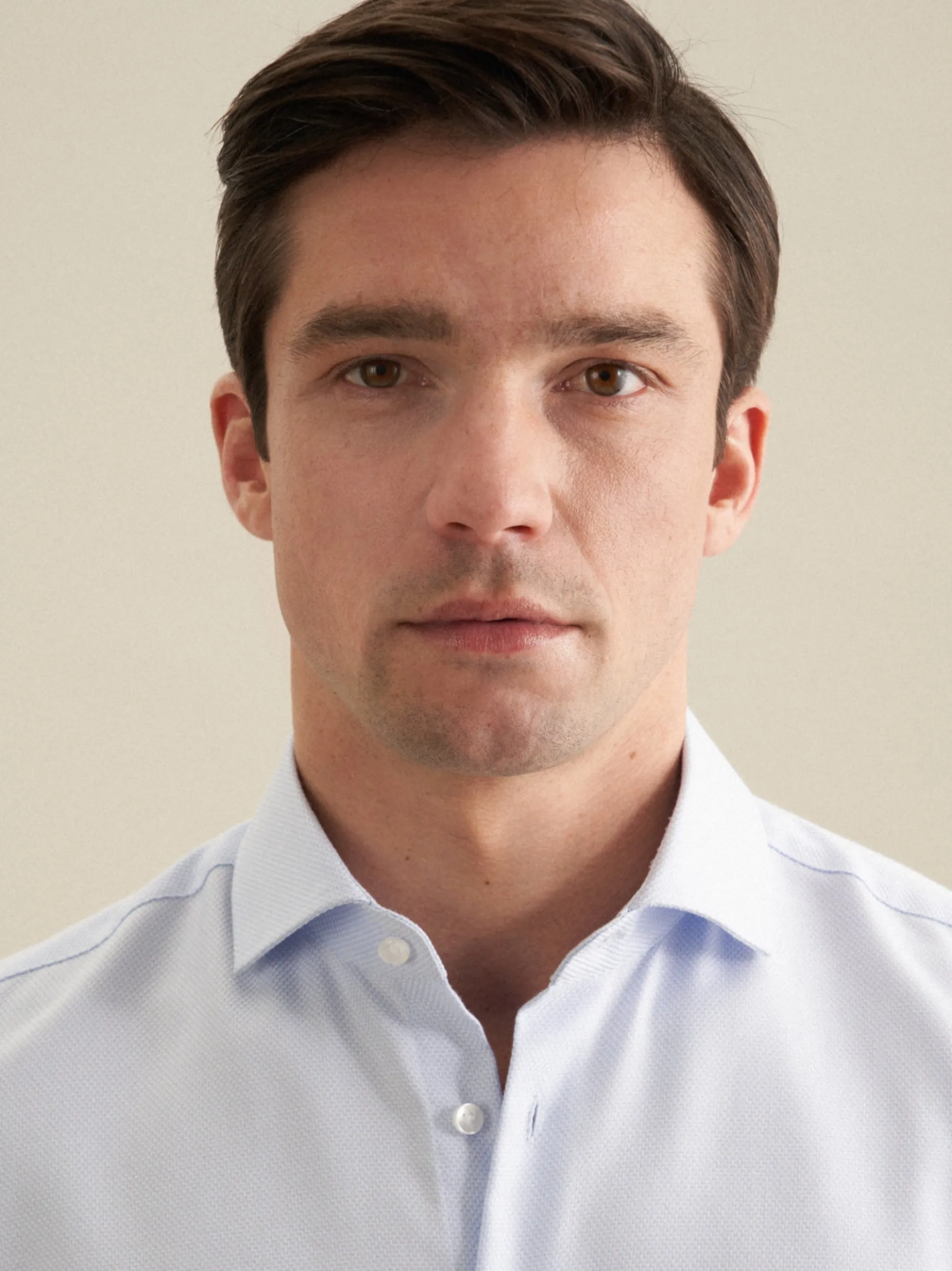 Seidensticker Herren Business Hemd - Shaped Fit in hellblau