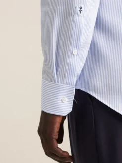 Seidensticker Herren Business Hemd - Slim Fit in hellblau