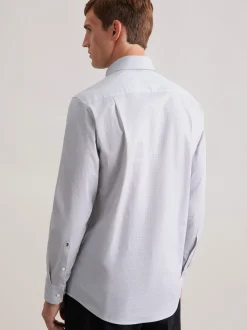 Seidensticker Herren Business Hemd - Regular Fit in grau