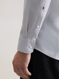 Seidensticker Herren Business Hemd - Regular Fit in grau