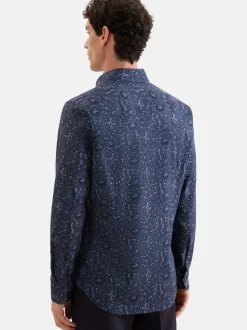 Seidensticker Herren Business Hemd - Shaped Fit in anthrazit blau