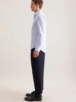Seidensticker Herren Business Hemd - Slim Fit in hellblau