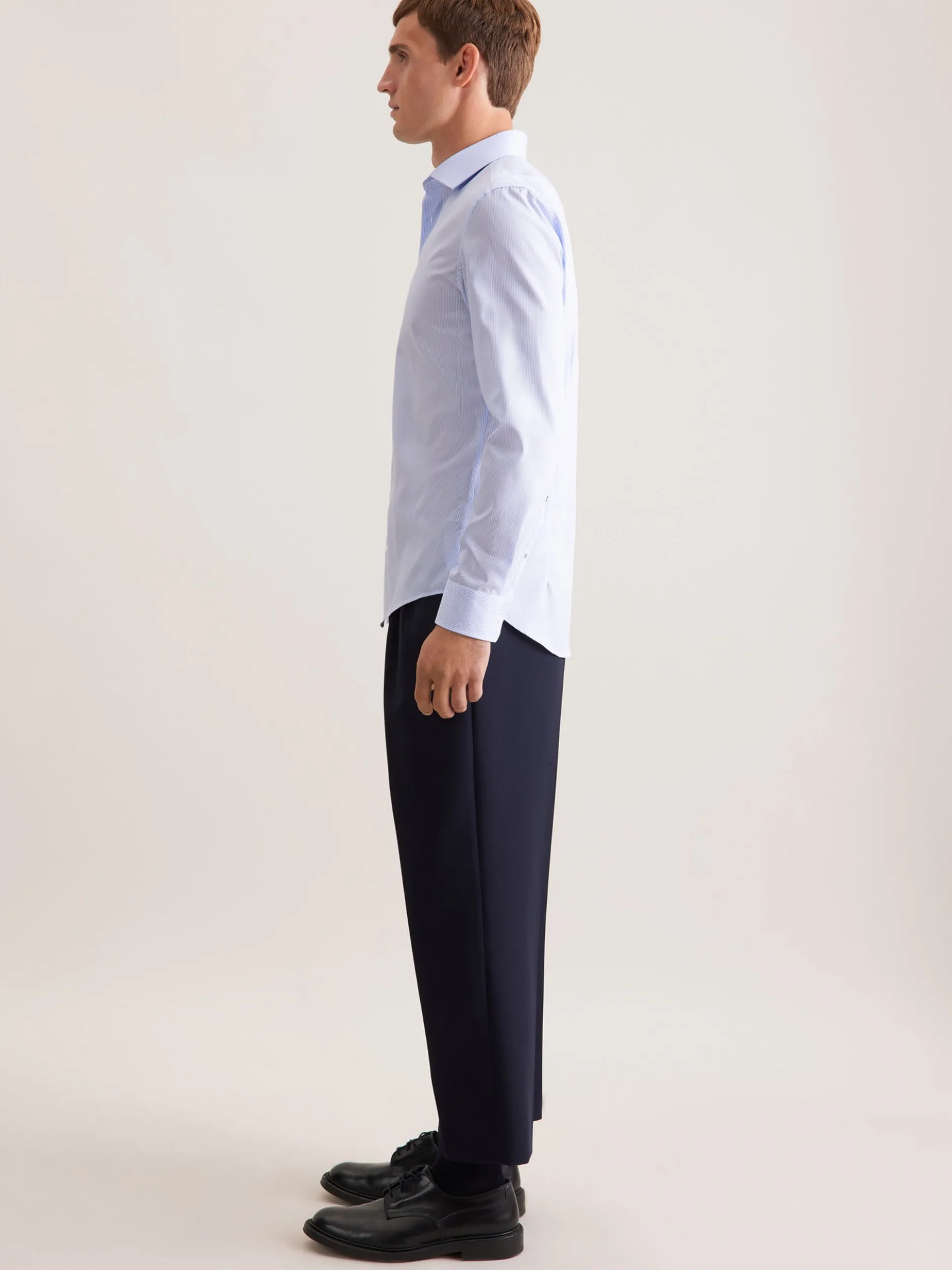 Seidensticker Herren Business Hemd - Slim Fit in hellblau