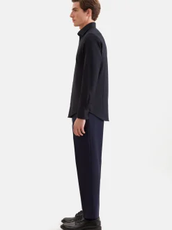 Seidensticker Herren Business Hemd - Shaped Fit in schwarz