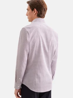 Seidensticker Herren Business Hemd - Slim Fit in rot