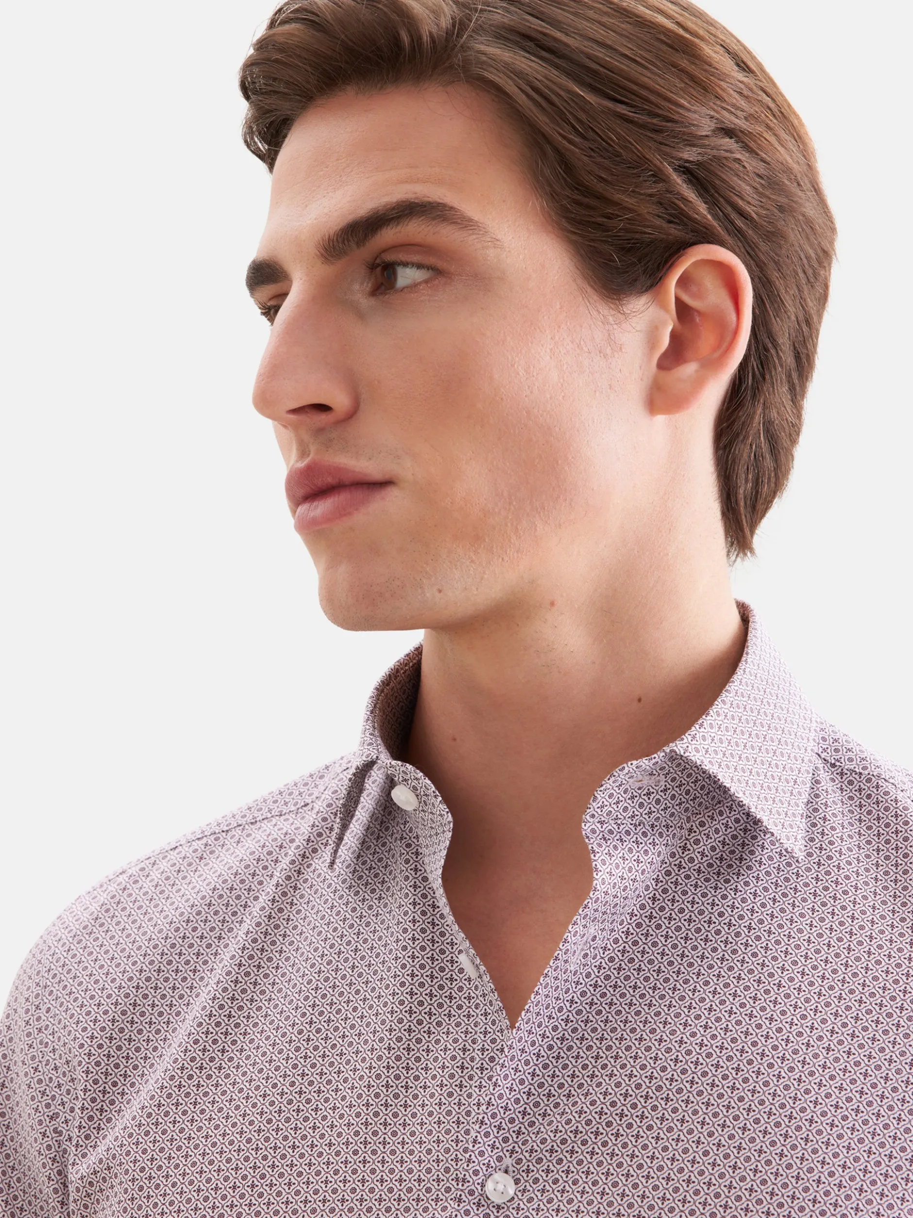 Seidensticker Herren Business Hemd - Slim Fit in rot