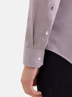 Seidensticker Herren Business Hemd - Slim Fit in rot