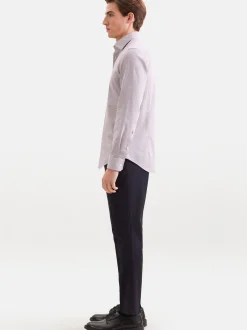 Seidensticker Herren Business Hemd - Slim Fit in rot