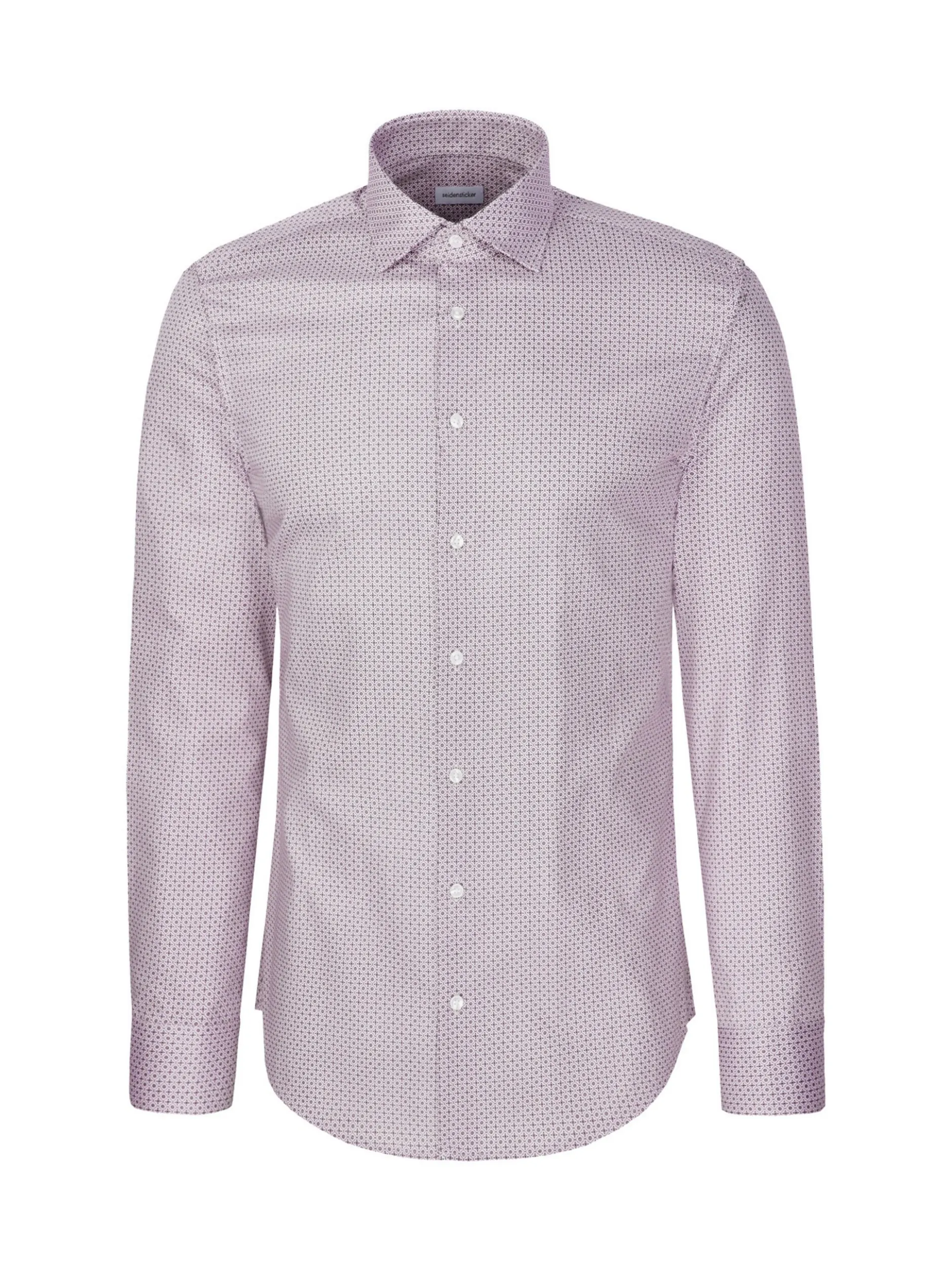 Seidensticker Herren Business Hemd - Slim Fit in rot