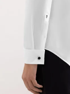 Seidensticker Herren Business Hemd - Shaped Fit in weiß