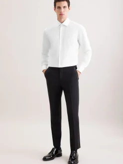 Seidensticker Herren Business Hemd - Shaped Fit in weiß